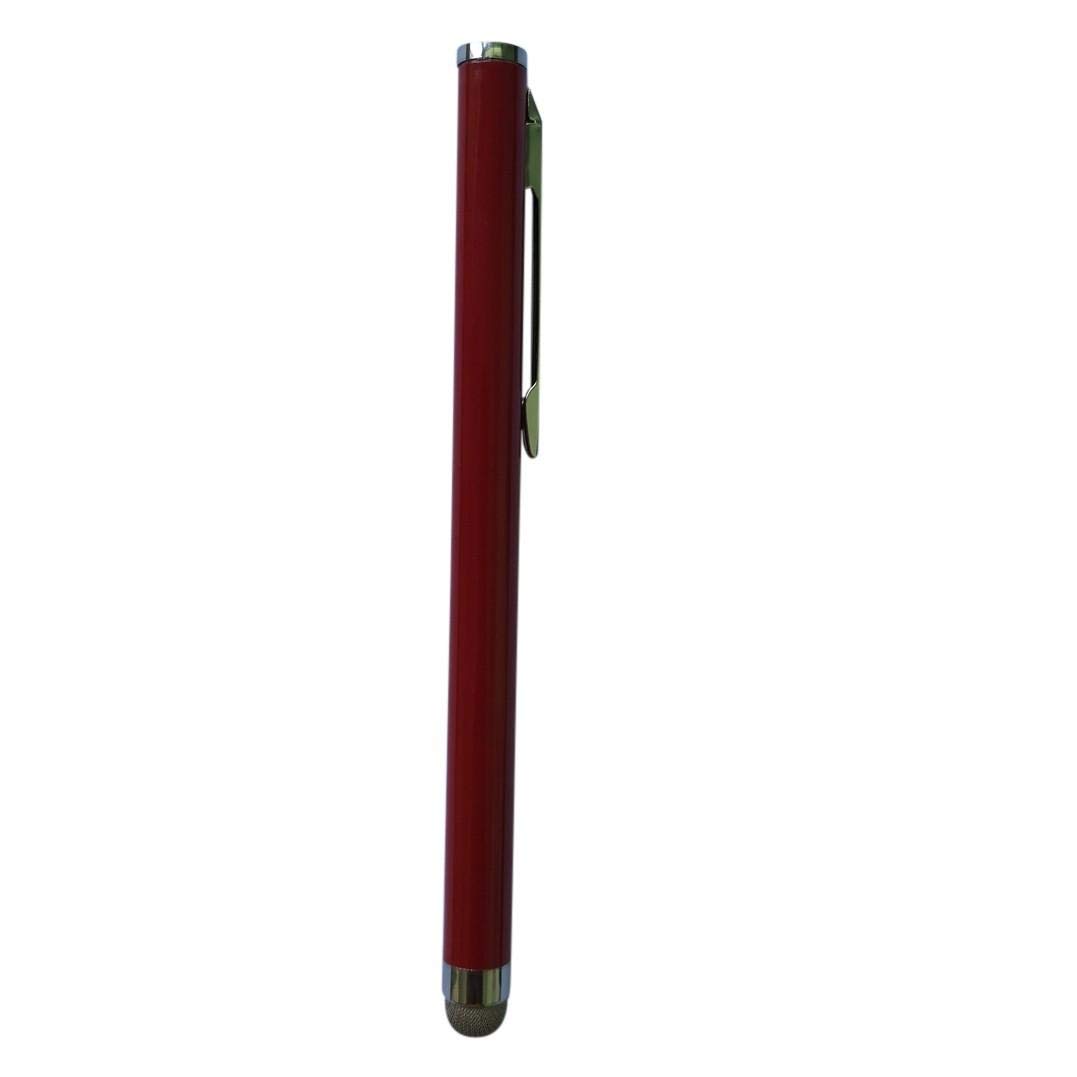 BoxWave Stylus Pen for Kindle Fire 1st Gen 2011 EverTouch Slimline Capacitive Stylus with FiberMesh Tip Crimson Red