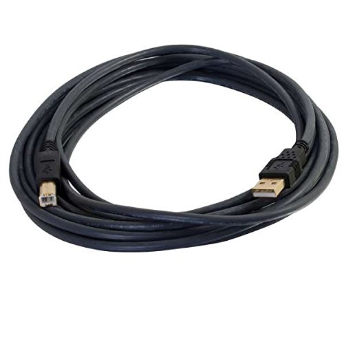 C2G Ultima USB 2.0 A/B Cable 9.8 Feet Black High Speed Connection for Devices - View 3 of 4