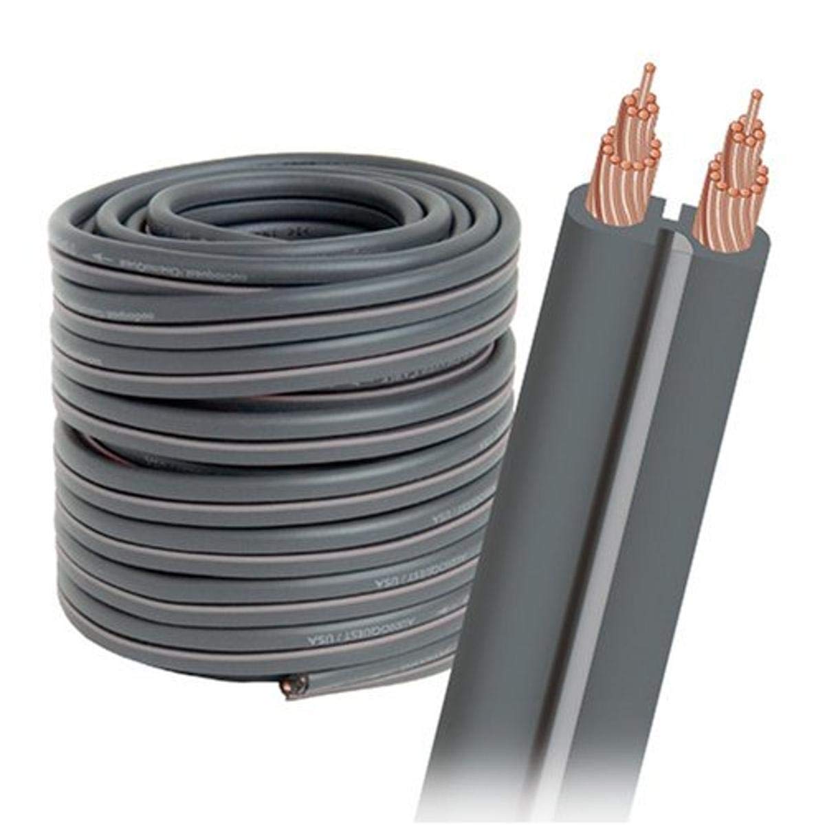 AudioQuest G-2 bulk speaker cable - 16 AWG 50' (15.24m) spool - 50 feet (Gray)