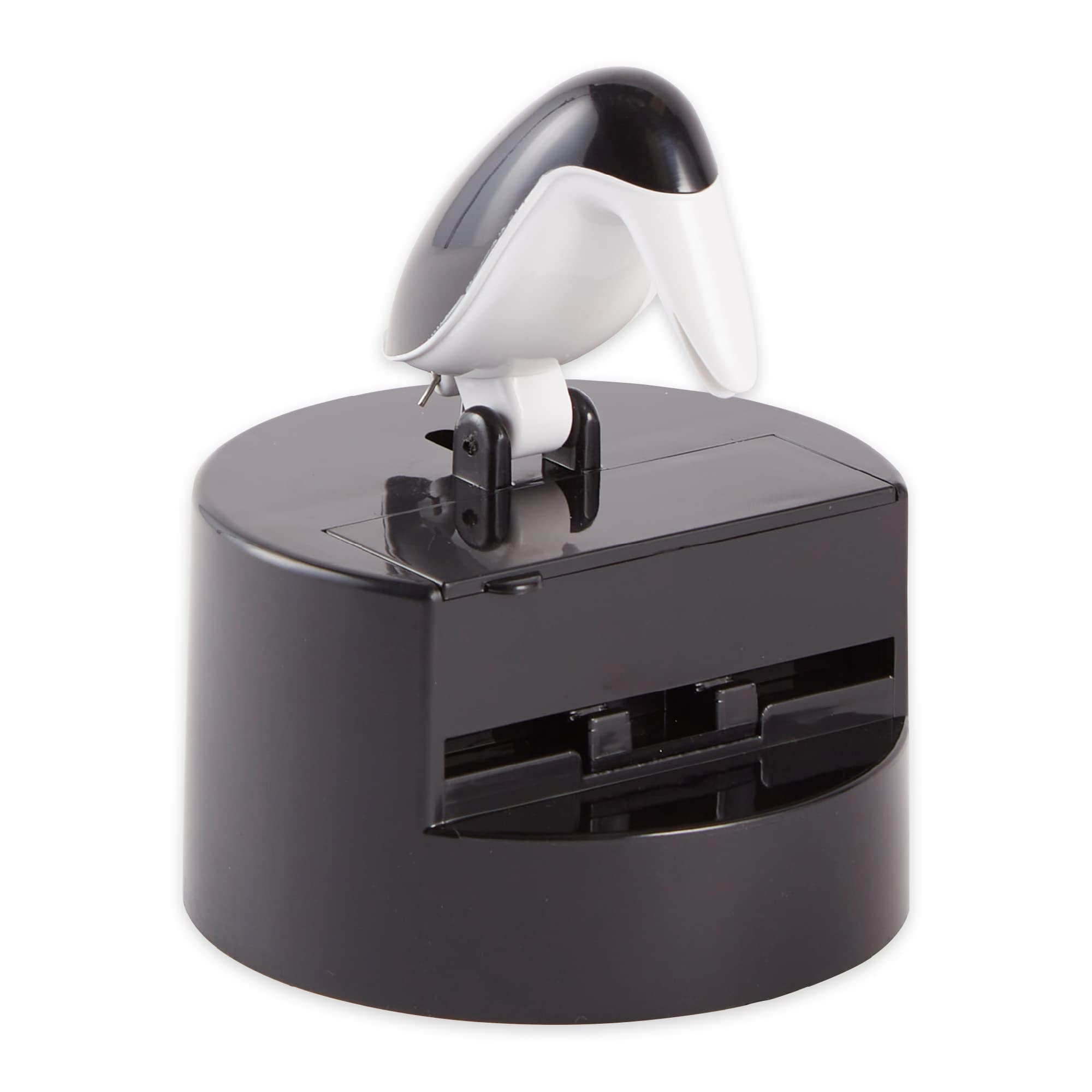 RSVP International RSVP International Woodpecker Toothpick Holder - 100 Count Plastic in Black & White