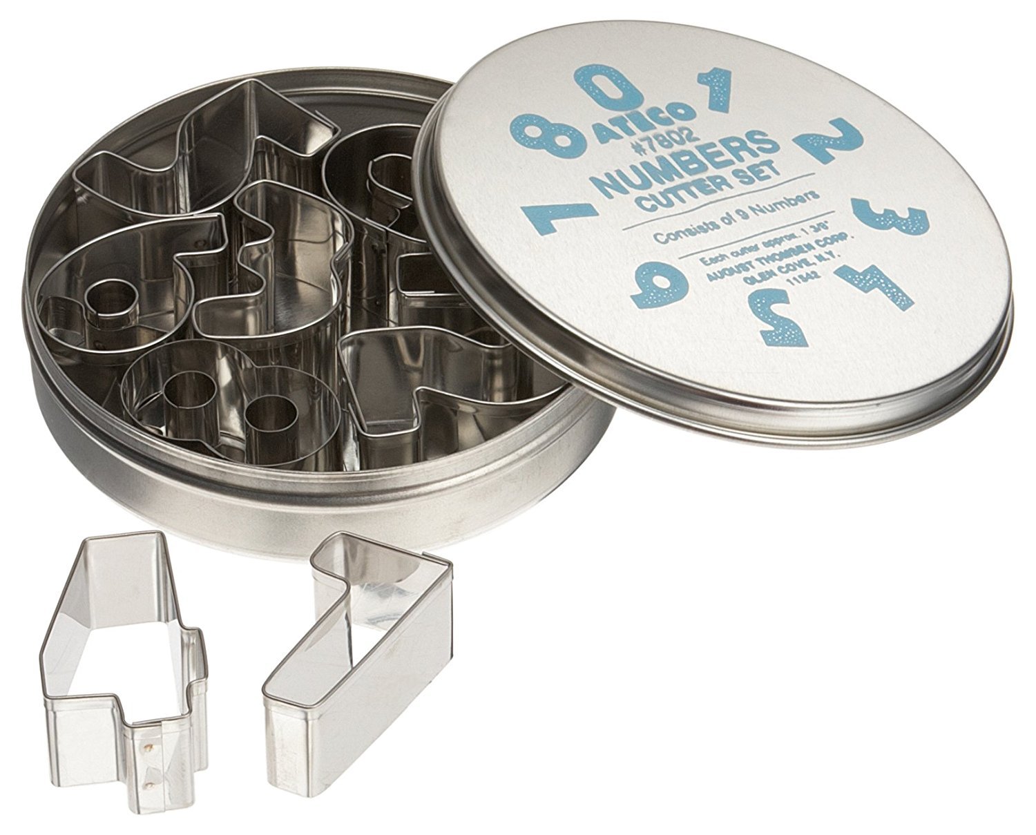 Ateco Ateco 6 Piece Stainless Steel Triangle Cutter Set for Baking and Pastry Decorating - View 2 of 9