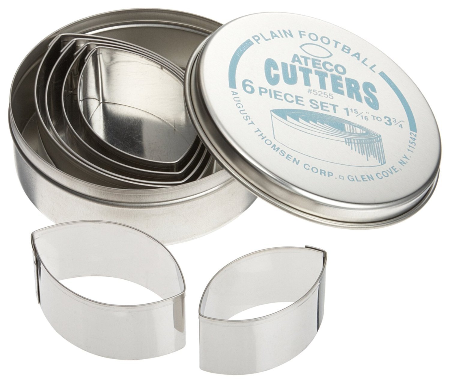 Ateco Ateco 6 Piece Stainless Steel Triangle Cutter Set for Baking and Pastry Decorating - View 5 of 9