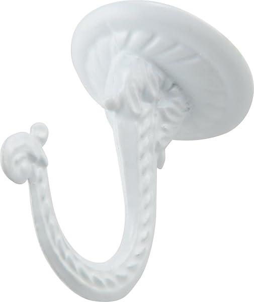OOK OOK 50330 Jumbo Swag Hook with Hardware - Durable White Hanging Solution for Home Decor