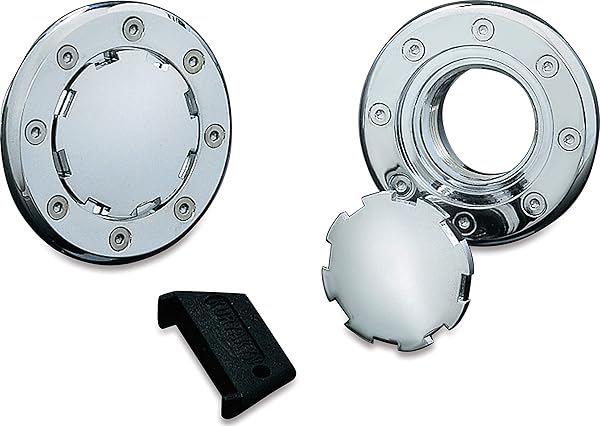 Kuryakyn Buy Kuryakyn 8310 Non-Vented Flush Mount Gas Cap - Stylish & Durable Motorcycle Accessory