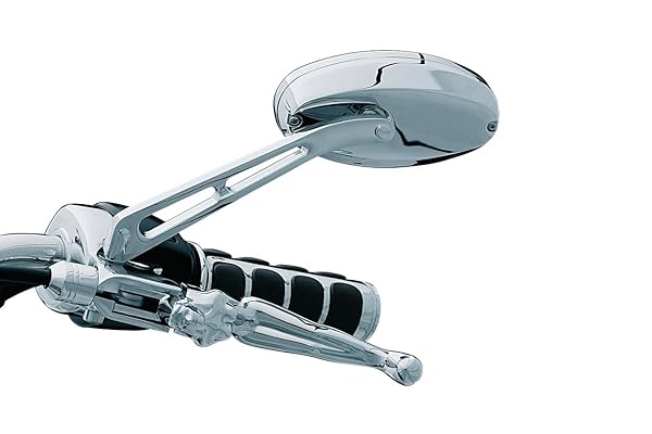 EllipseÂ™ Mirrors with Flat Glass, Chrome