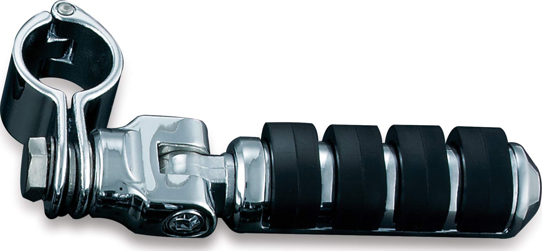 "Buy Kuryakyn 8032 Small ISO Pegs with Mounts & Quick Clamps for 1-1/4" Engine Guards - Chrome Motorcycle Foot Controls"