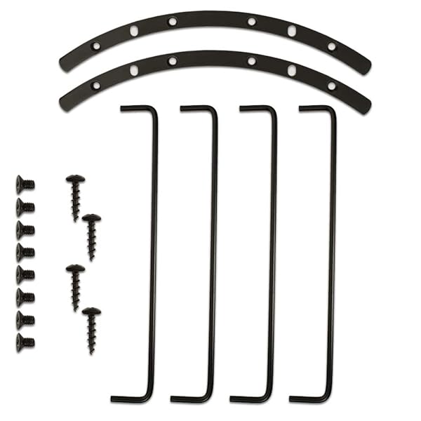 Goldwood Sound, Inc. "Goldwood 10" Woofer Protection Grille - Durable Steel Speaker Bar Grill in Black (BAR-10B)" - View 5 of 5