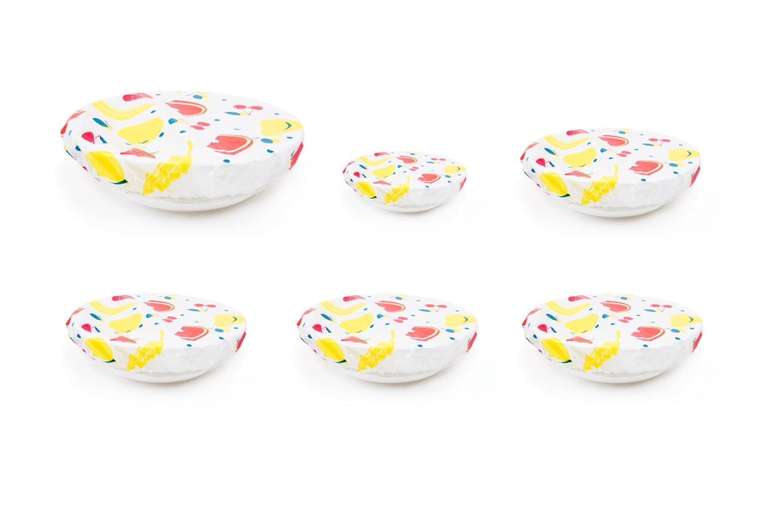 Fox Run Fox Run Set of 6 Reusable Fruit Bowl Covers for Freshness and Convenience - View 5 of 7