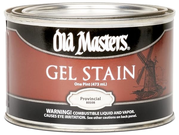 Old Masters Old Masters 80508 Gel Stain - 1-Pint Provincial Finish for Stunning Wood Projects
