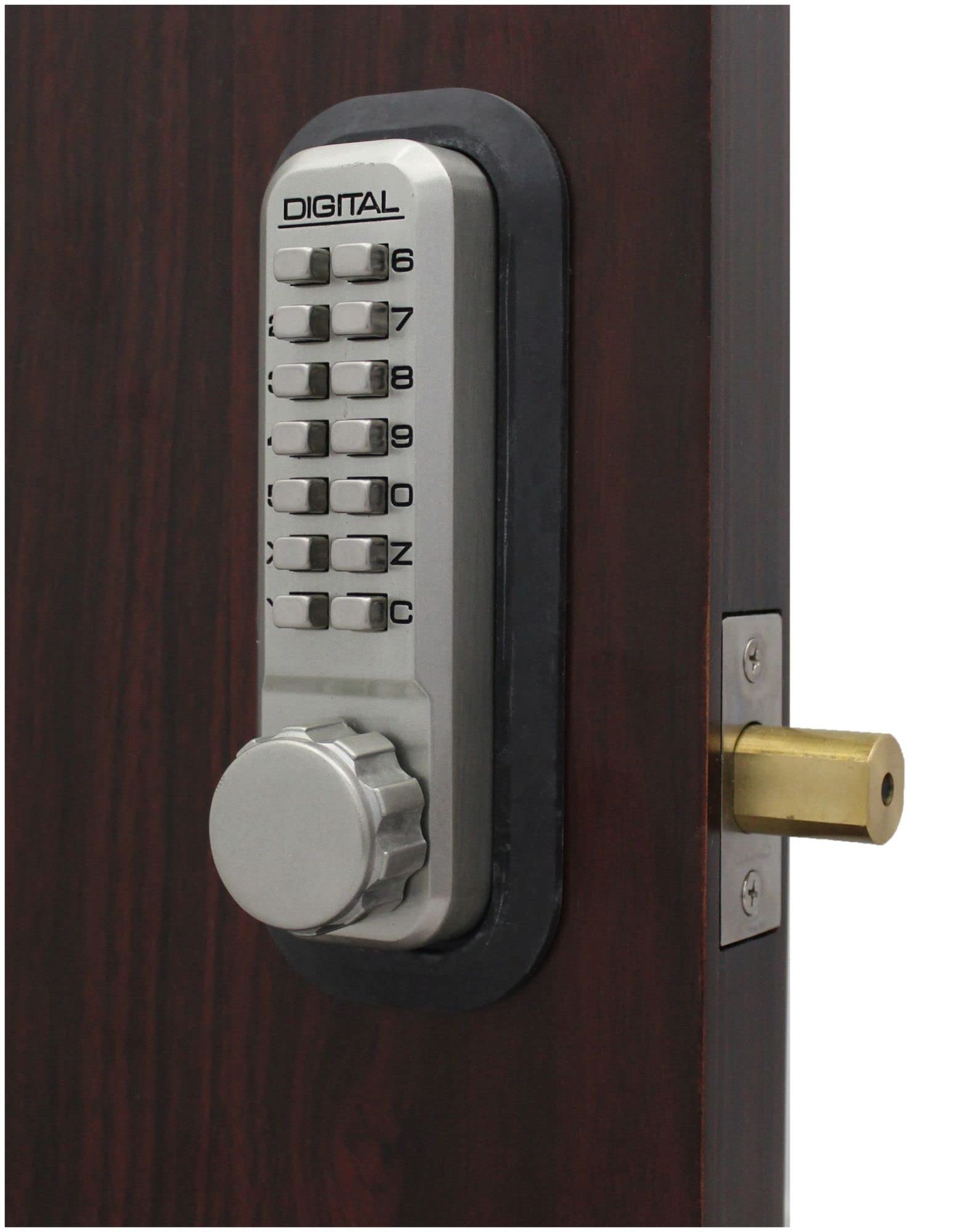 Lockey USA 2210SN Keyless Mechanical Deadbolt: Secure Your Home with Advanced Lock Technology