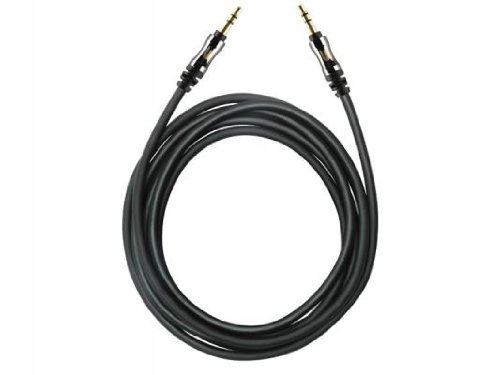 Scosche I635 6-Foot 3.5mm Auxiliary Audio Cable - Premium Black Hookup for Superior Sound