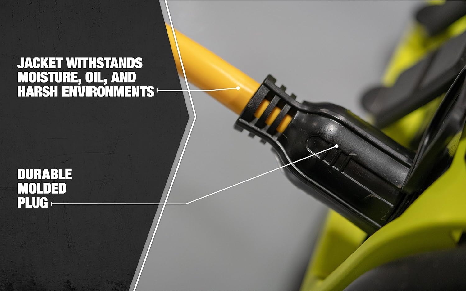 Woods Coleman Cable 19248802 01924 Yellow Extension Cord One Size Durable and Reliable Power Solution - View 6 of 7