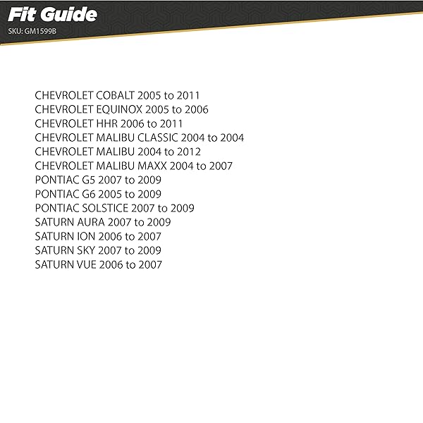 Scosche Scosche GM1599B Double DIN Dash Kit for 2004-12 Chevy, Pontiac & Saturn - Easy Car Stereo Installation - View 6 of 7