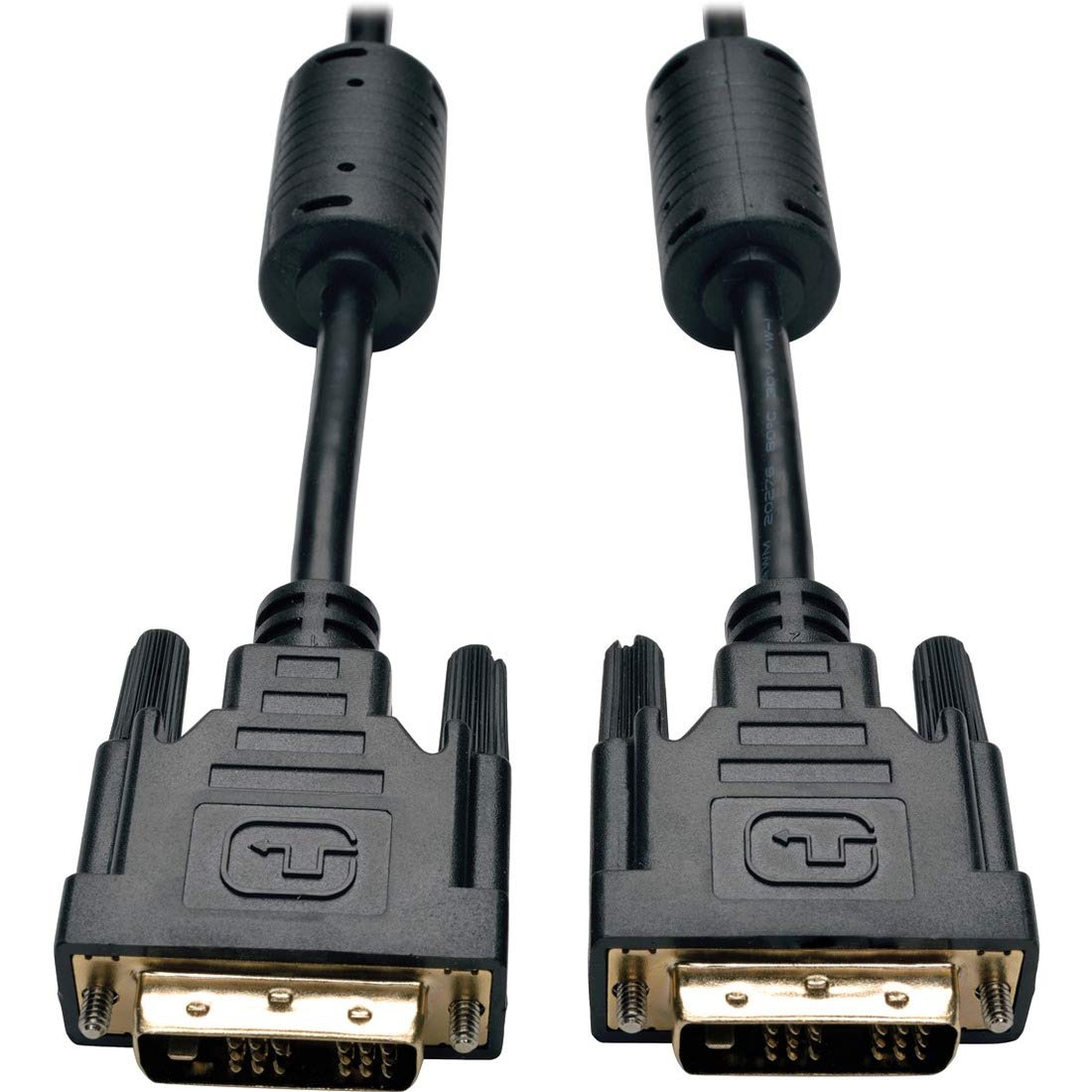 Tripp Lite 100-ft DVI-D Single Link Cable (M/M) - High-Quality Digital TMDS Monitor Cable in Black