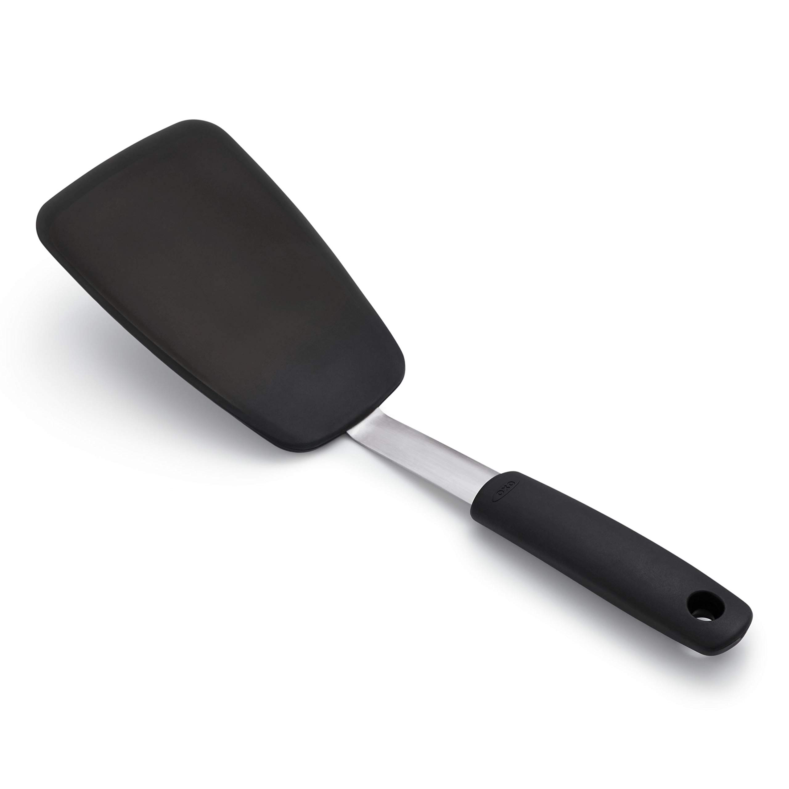 OXO OXO Good Grips Large Silicone Turner: Flexible, Durable & Stainless Steel Design