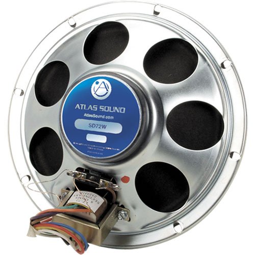 Atlas Sound SD72W 8 Inch 70V Dual Cone Speaker Assembly for High Quality Sound and Performance - View 4 of 4
