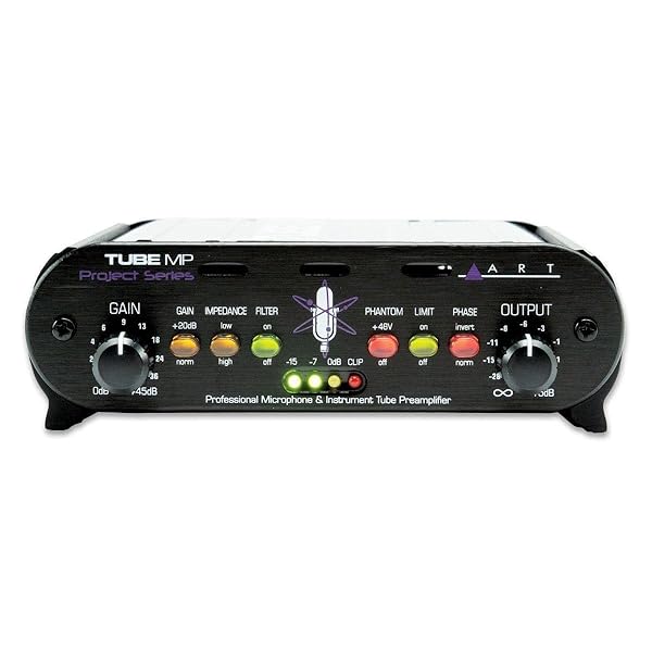 ART APPLIED RESEARCH AND TECHNOLOGY ART Tube MP Project Series Microphone Preamp: Enhance Your Sound Quality Today!