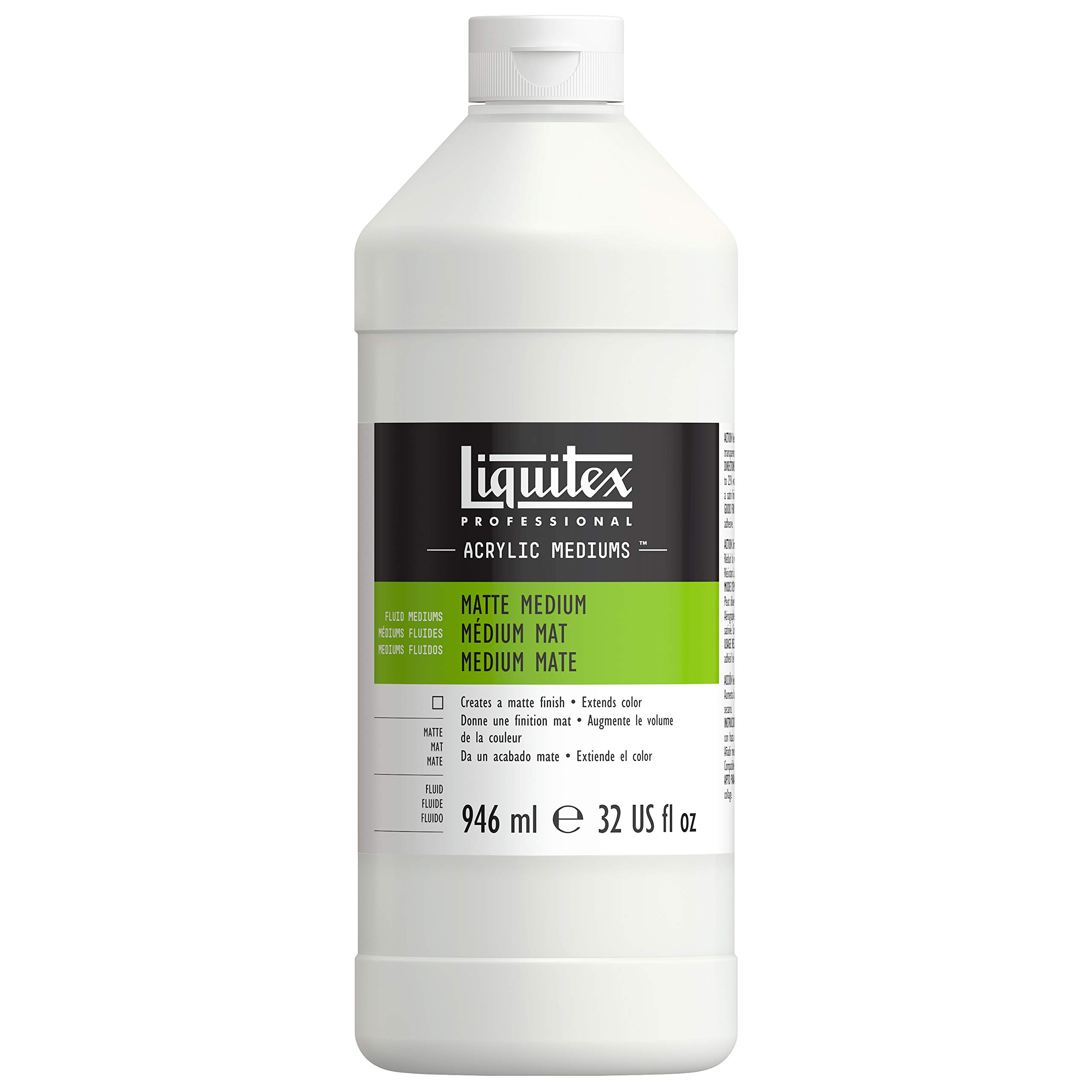 Liquitex Buy Liquitex Professional Matte Medium 946ml (32oz) - Perfect for Artists & Crafts