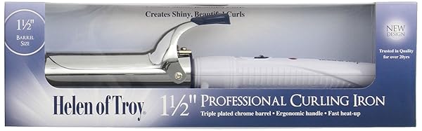 Helen Of Troy Buy Helen Of Troy 1518 Spring Curling Iron - 1.5 Inch Barrel, White | Perfect Curls & Waves