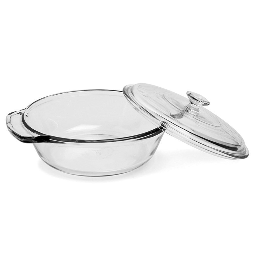 Anchor Hocking Buy Anchor Hocking 2 Quart Clear Glass Casserole Dish - Durable & Versatile Bakeware