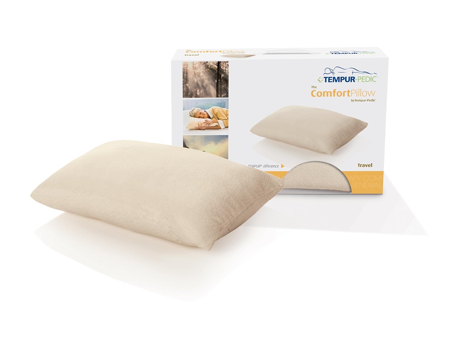 Tempur-Pedic Tempur-Pedic Comfort Pillow Soft Feel for Travel Ultimate Support and Comfort