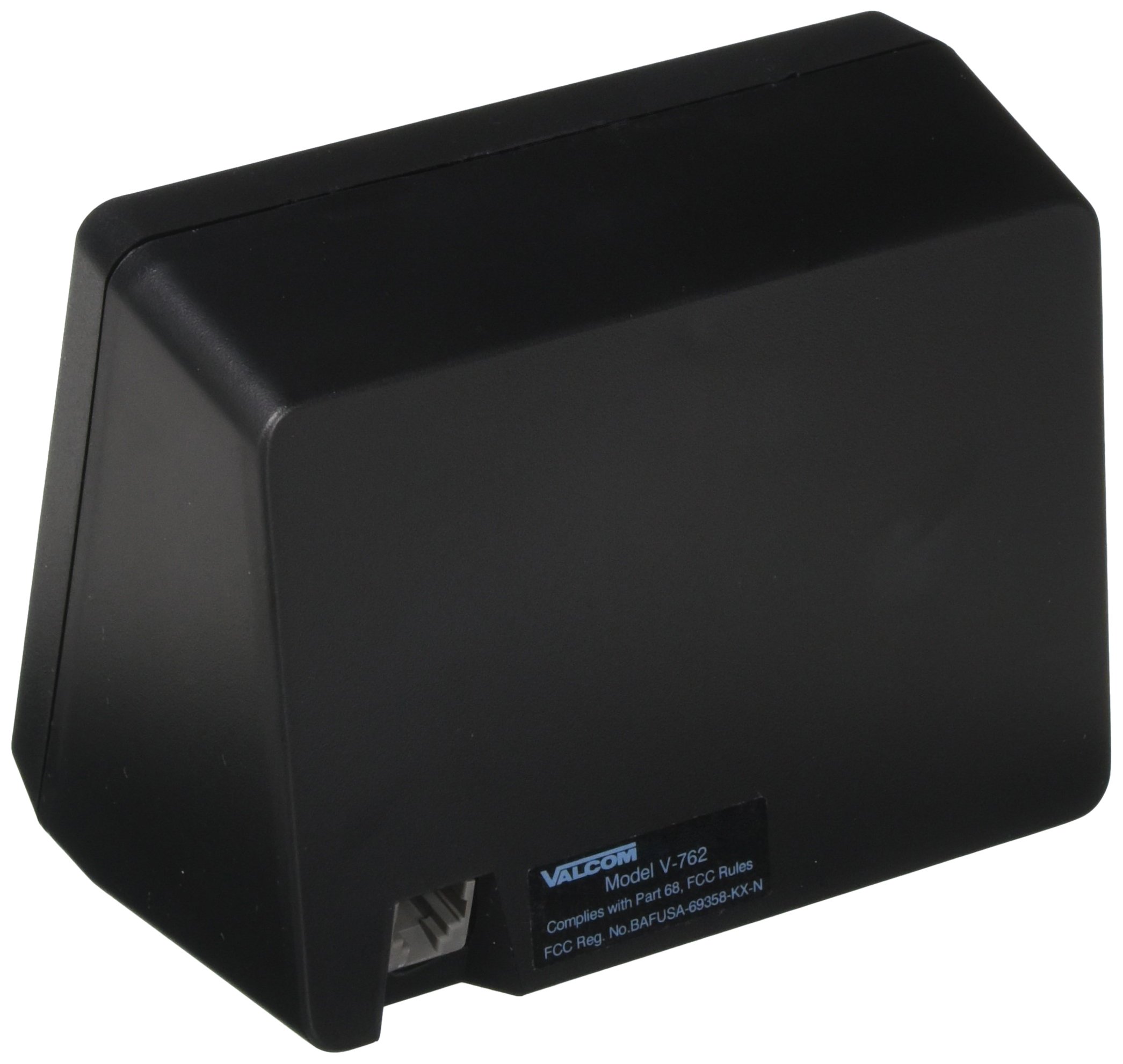 Valcom V762BK Talkback Desktop and Wall Speaker Black for Clear Communication and Versatile Use - View 2 of 2