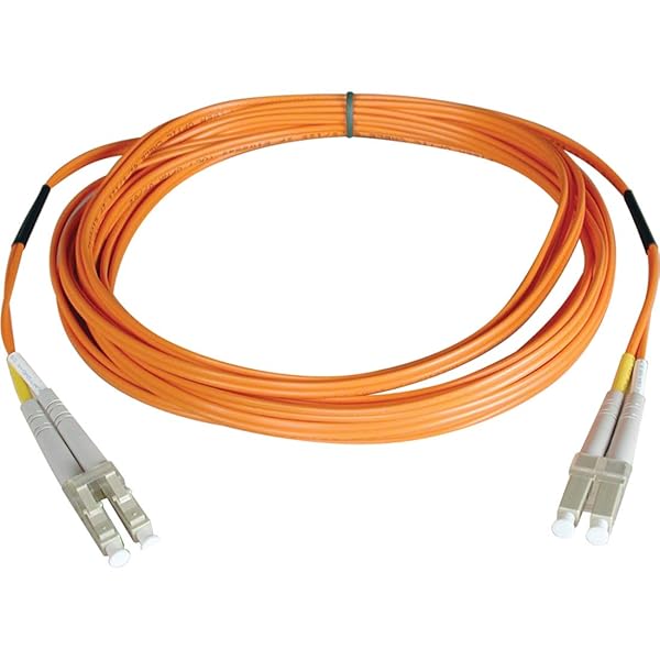 Tripp Lite Duplex Multimode 50/125 Fiber Patch Cable LC/LC 152M (500-ft) - High-Quality Orange Cable for Fast Connectivity