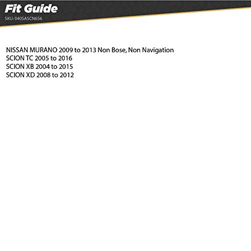 Scosche "Scosche Speaker Adapters for Nissan Murano & Scion Models (2004-2016) - 5.25" to 6.5" (1 Pair) SASCN656" - View 4 of 4