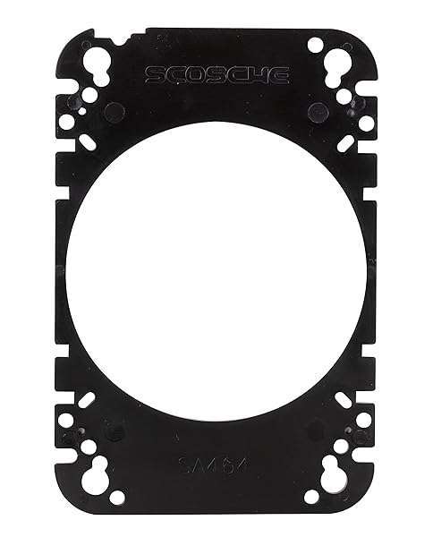 Scosche Scosche SA464 Universal 4x6 to 4-Inch Speaker Adapter Pair - Perfect Fit for Upgrading Car Audio - View 5 of 9