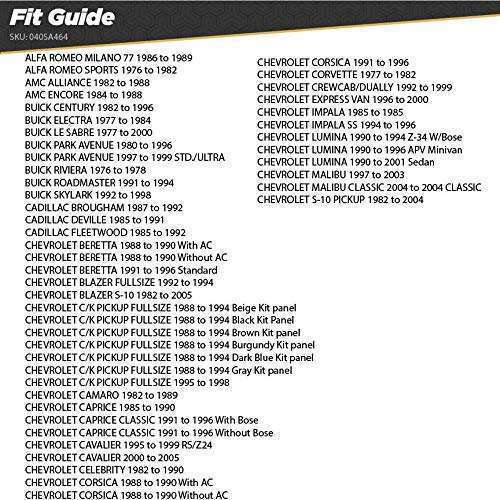 Scosche Scosche SA464 Universal 4x6 to 4-Inch Speaker Adapter Pair - Perfect Fit for Upgrading Car Audio - View 8 of 9