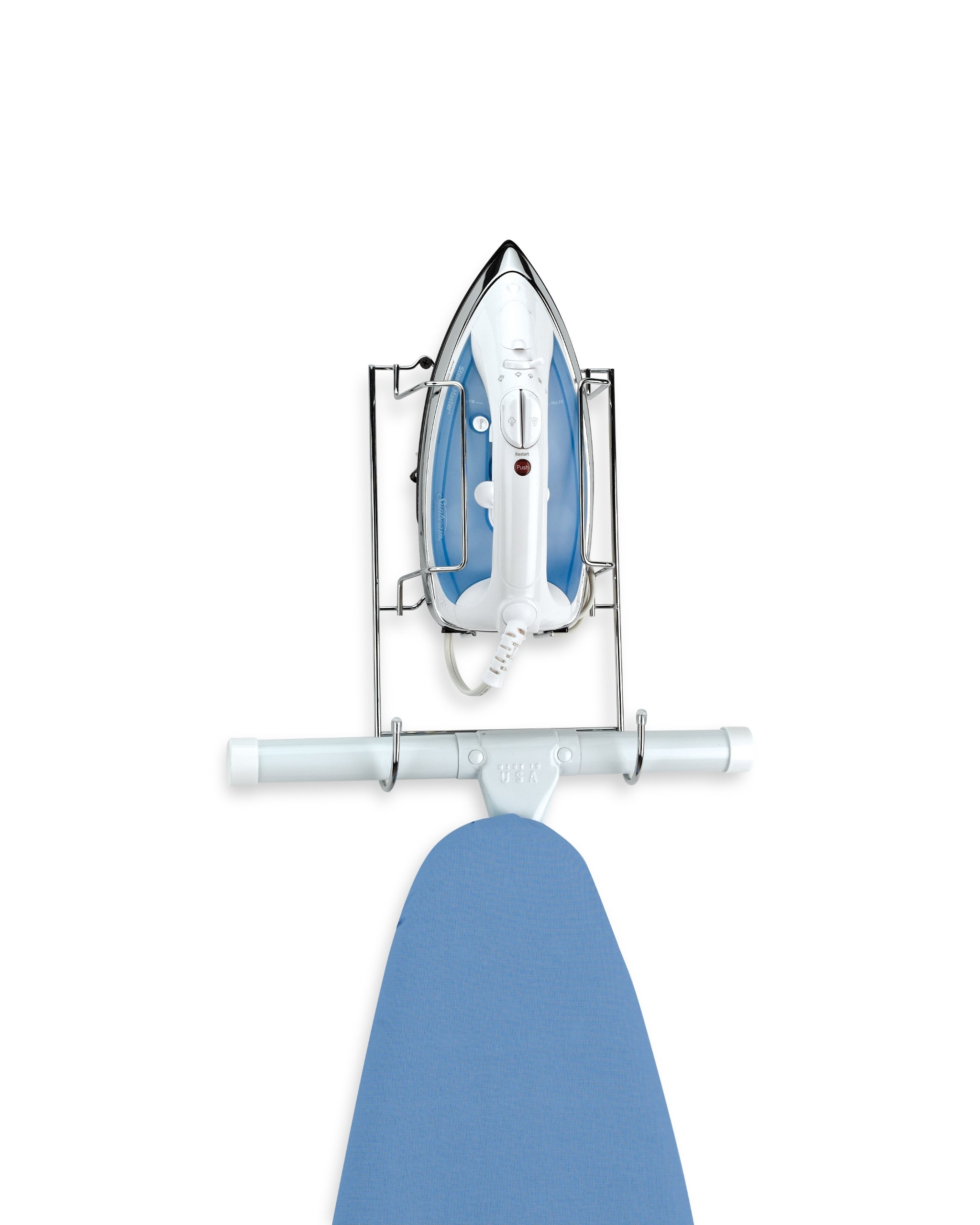 Better Houseware Streamline Your Laundry Room: Wall-Mounted Ironing Board Holder for Better Houseware Storage