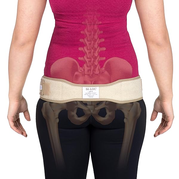 OPTP OPTP SI-LOC Sacroiliac Joint Belt for Women and Men Lower Back Support Small Medium Pain Relief