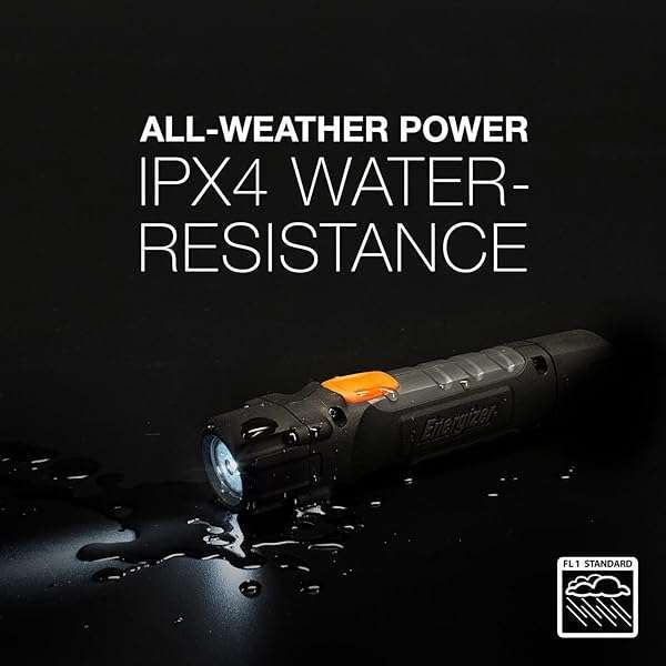 Energizer Buy Energizer HC-300 LED Flashlight - IPX4 Water Resistant, Durable, Smart Dimming, Batteries Included - Perfect for High-Performance Tasks - View 4 of 11