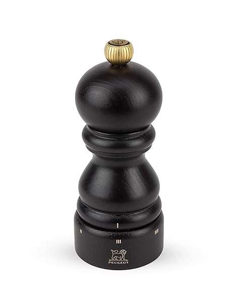 Peugeot Peugeot Paris u'Select Manual Pepper Mill - Adjustable Beechwood Grinder in Chocolate Finish