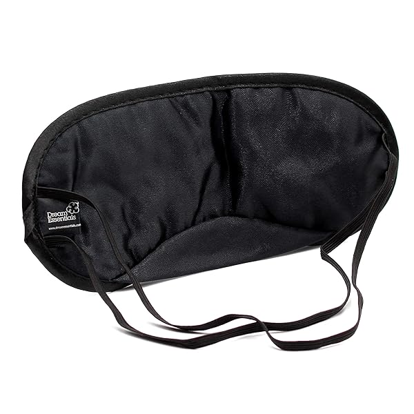 Dream Essentials Dream Essentials Snooz Silky Soft Sleep Mask Black for Ultimate Comfort and Restful Sleep - View 2 of 3