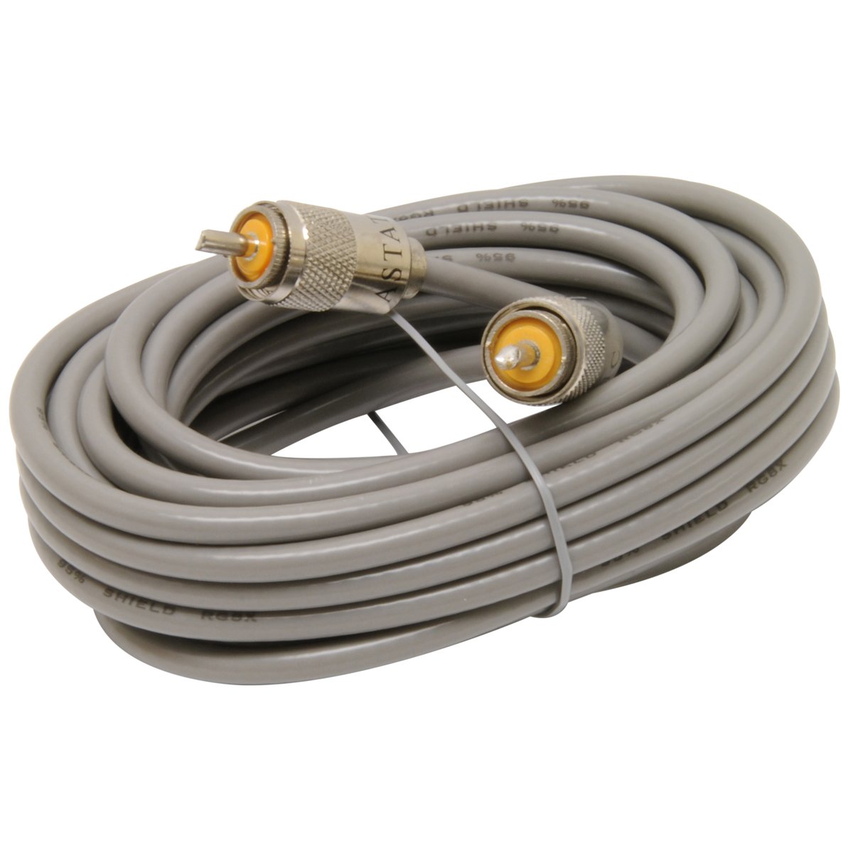 Astatic Buy Astatic 302-10267 Gray 18ft Mini 8 Coaxial Cable - High Quality & Durable