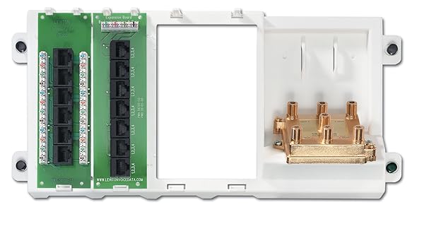 Leviton 47606-BNP Basic Home Networking Plus Panel 2GHz: Enhance Your Home Network Today!