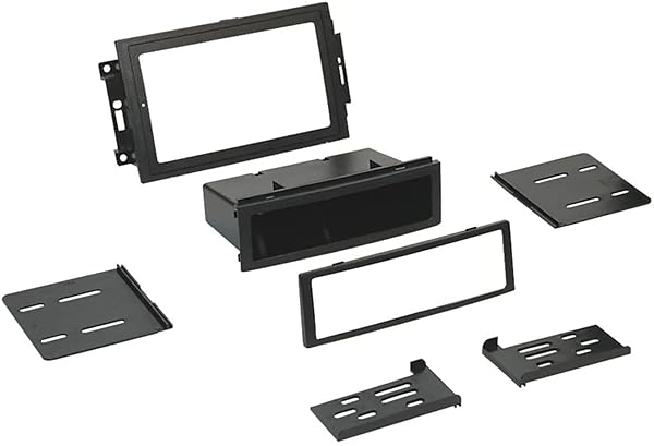 Scosche Scosche CR1289B Dash Kit for 2005-08 Chrysler, Dodge, Jeep - ISO Double DIN & DIN+Pocket with Navigation - View 2 of 6
