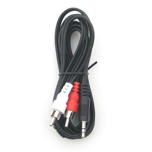 RiteAV RiteAV 3 Feet 3.5mm Male to Stereo RCA Male Cable - High-Quality Audio Connection - View 2 of 2