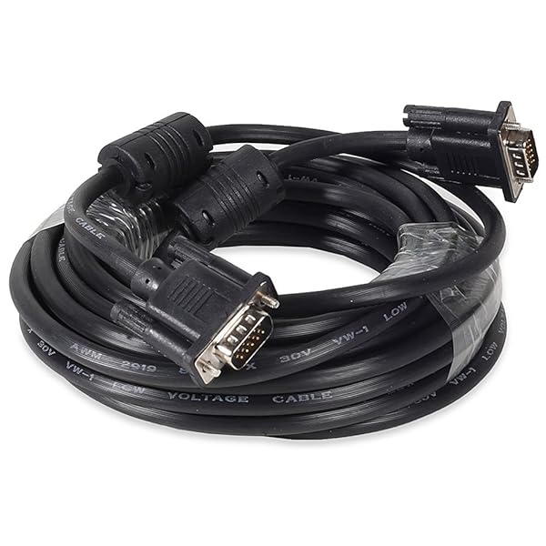 RiteAV 25 Ft SVGA Monitor Cable - High-Quality Video Connection for Clear Displays