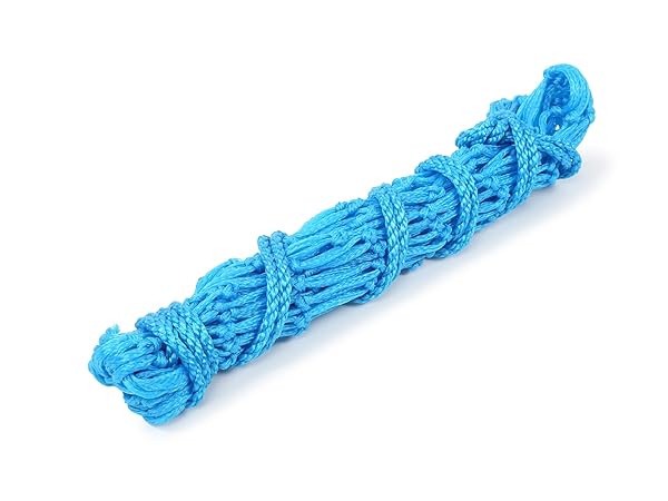 Shires Shires Equestrian Haylage Net 40 Inch Baby Blue Durable and Efficient for Horses