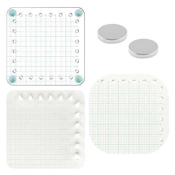 We R Memory Keepers Precision Press Advanced: Perfect Stamping for Cards & Layouts with Non-Slip Grip - Up to 12 Inch Acrylic Block