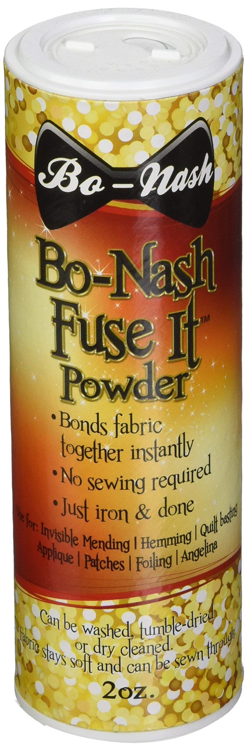 Bo-Nash Bo-Nash 2-Ounce Fusible Bonding Agent: Quick & Easy Fabric Adhesive for Seamless Projects