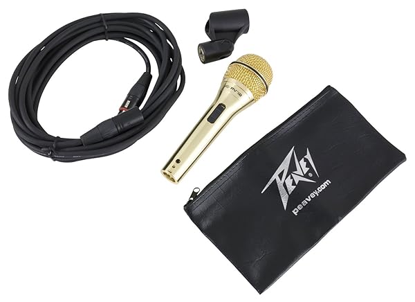 Peavey Peavey PVi 2 Dynamic Vocal Microphone with 20' XLR Cable - Cardioid, On/Off Switch, Ideal for Vocals - View 2 of 2