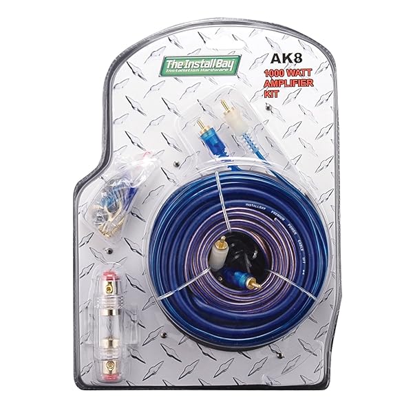 Install Bay Install Bay AK8 1000-Watt 8GA AGU Econo AMP Kit: Easy Installation & High Performance - View 3 of 4
