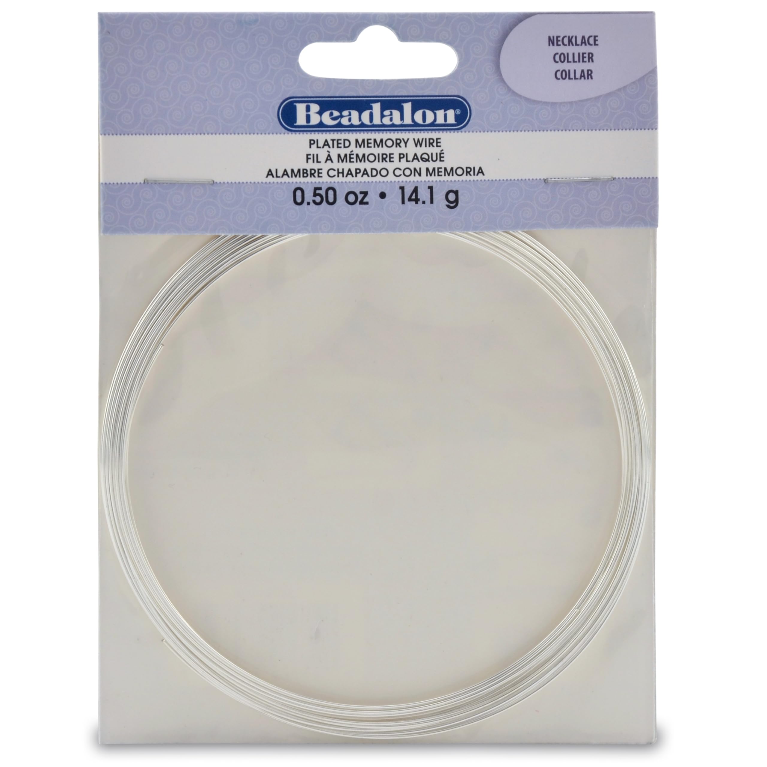 Beadalon Beadalon Carbon Steel Memory Wire for Bracelets - Round & Oval, Antique Brass, 23 Coils, 0.35 oz