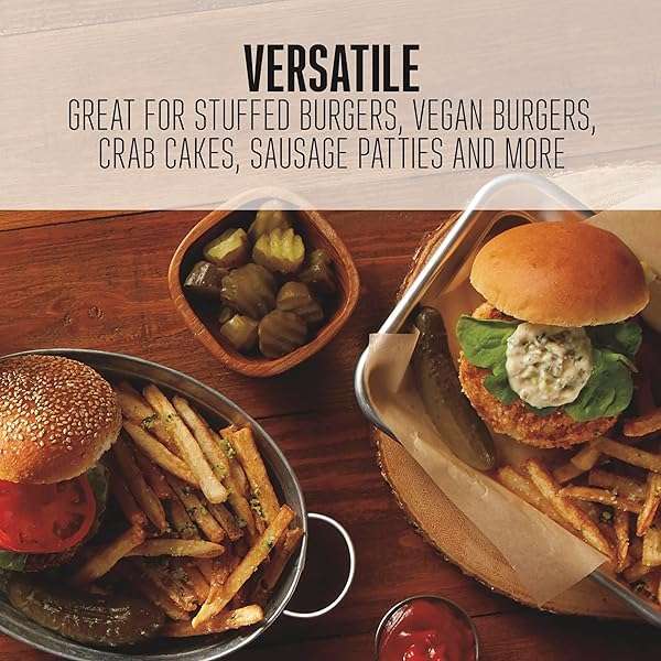 Weston "Weston Burger Press: Make Perfect 4.5" Patties for Burgers, Crab Cakes & Sausage - Non-Stick Heavy-Duty Cast Aluminum" - View 4 of 10