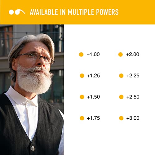 Scojo New York Scojo New York Gels Original Reading Glasses 2x Midnight Stylish Scratch Resistant Readers for Men and Women - View 5 of 7