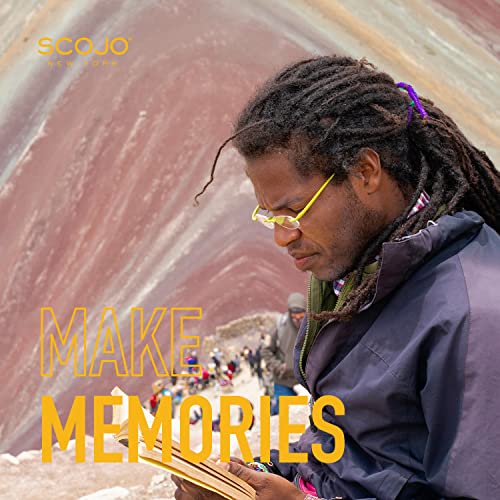 Scojo New York Scojo New York Gels Original Reading Glasses 2x Midnight Stylish Scratch Resistant Readers for Men and Women - View 7 of 7