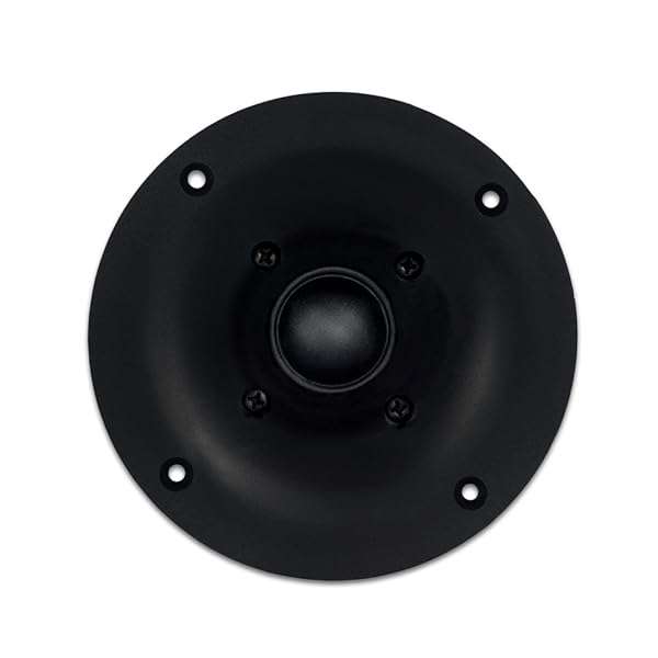 Goldwood Sound, Inc. Goldwood Sound GT-520: 100W 8 Ohm Silk Dome Tweeter Speaker in Black - High-Quality Audio Upgrade - View 4 of 5